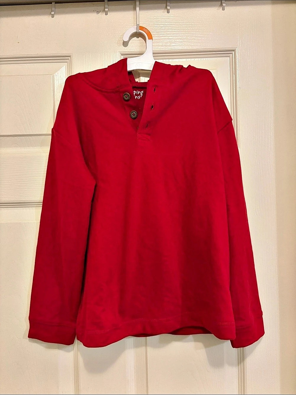 jumping beans Red Hoodie Boys Size 8 Like New